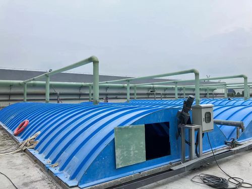 Latest company case about Fiberglass gas collection hood