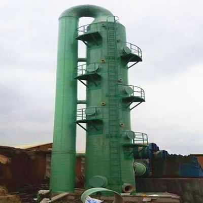 Resistência à pressão até 1,6 MPa Torre de dessulfuração de gases de combustão Desulfuração eficaz e acessível