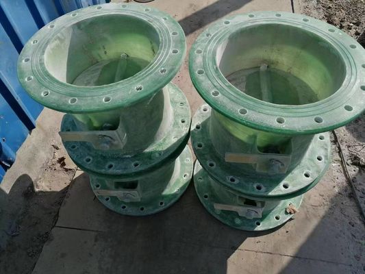 Fittings de tubos Frp Grp Flange Blind Grp Elbow Bend Grp Tee 3 Way 4 Way Redutor de cruz conjunta