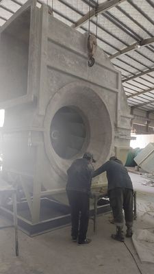 FRP Grp Exhaust Frp Centrifugal  Industrial FRP Explosion Proof Ventilation Low Noisy