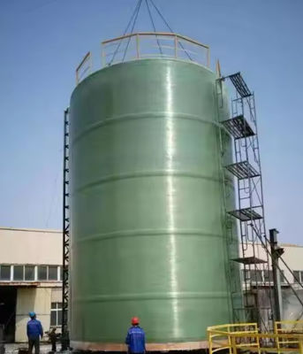 FRP GRP Vertica horizontal Tank HCl H2SO4 tank malic,tartaric,benzoic,acid Tank Concentrate Brine Tank chemical tank Grp