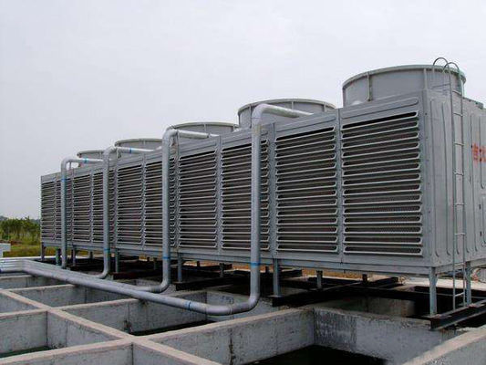 FRP High efficiency Quality Low noisy Industry Commercial Square Cross flow Cooling Tower GRP Water cooling tower
