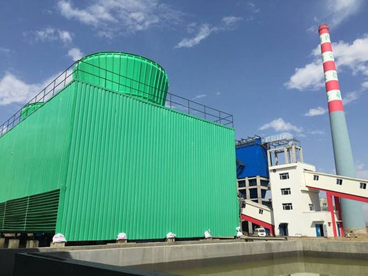 FRP High efficiency Quality Low noisy Industry Commercial Square Cross flow Cooling Tower GRP Water cooling tower