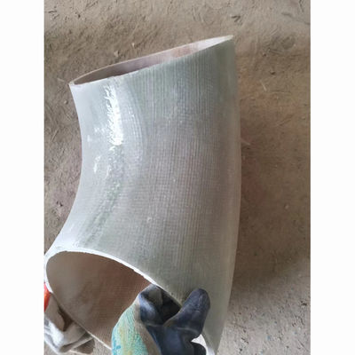 Customization Anti Oxidation FRP Elbow Flanged Glass For Water Gas Oil Convey Suppyly GRP
