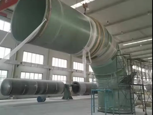 Smooth Round Grp Frp Fiberglass Reinforced Plastic Pipe Winding Pipe 4000mm
