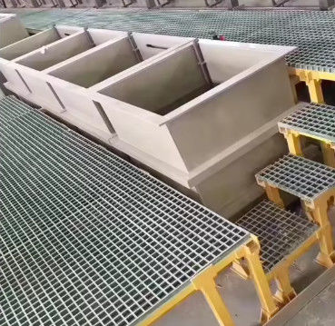 Molding Fiberglass FRP Grating Frp Floor Grating Carwash Light Weight