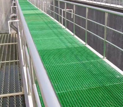 Durable UV Free Smooth Frp Grating Mould 38x38x38mm Grp Tree Grate Flexilble Anti Corrosion