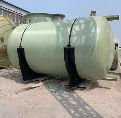 Frp Grp Fiberglass Water Storage Tank Chemical Liquid / Acid Storage Tank