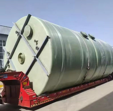 All Size Acid Material FRP Storage Tank For Chemical Production Line