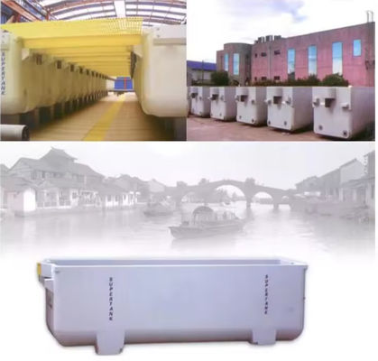 Polymer Concrete GRP FRP Electrolytic Cells Hand Layup / Moulding