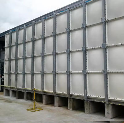 Serbatoio di acqua in FRP 1000L - 1000000L Serbatoi di pannelli GRP Serbatoi di acqua in fibra per la vendita 1m3 - 1000m3