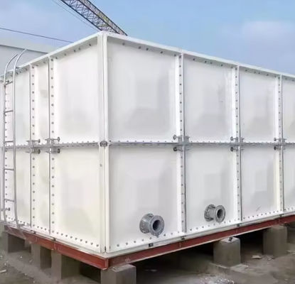 Huge Liter Frp Panel Water Tank Grp Assembled Water Storage Tank Environmental Giant Gallon Rainwater Harvesting