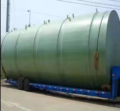 Pressão do tanque de armazenamento de FRP anti-corrosivo de 1000-2000 litros para fabricação de alimentos