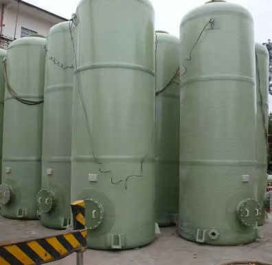 Pressão do tanque de armazenamento de FRP anti-corrosivo de 1000-2000 litros para fabricação de alimentos