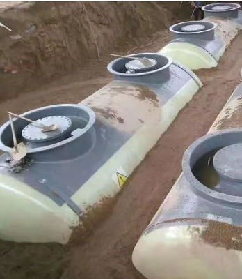 SF Fiberglass Frp Double Wall Underground Storage Tank Fuel Oil  Gas Station Diesel Petrol Double Layer