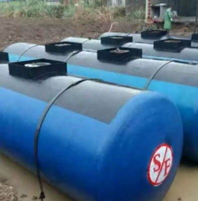 SF Fiberglass Frp Double Wall Underground Storage Tank Fuel Oil  Gas Station Diesel Petrol Double Layer