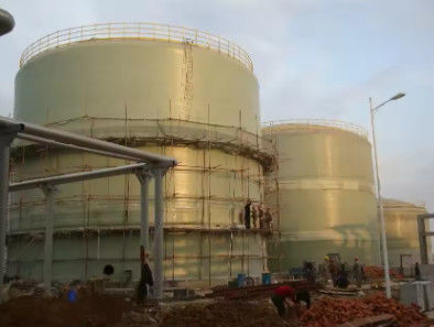 Industrial Chemical FRP GRP Glass Vertical Storage Tank Professional Liquid Tank