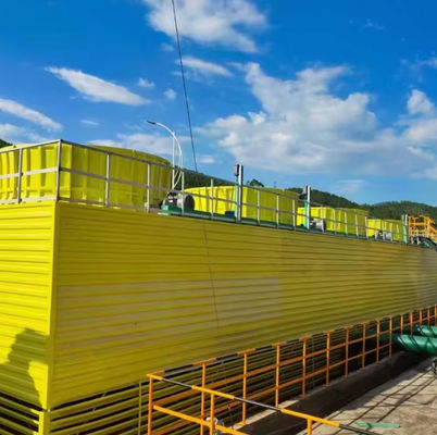 Square Industrial Cooling Tower Counter Flow  Square Counter Open Water Cooling Tower Frp GRP