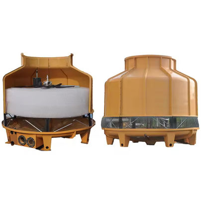 Fiber FRP GRP Round Open Water Cooling Tower Circular FRP Open Cooling Tower High Capacity