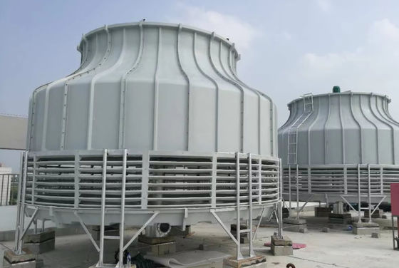 Glasvezel FRP GRP tegenstroom water Koeltoren Circulair vierkant Koeltoren Hoog rendement Hoog vermogen