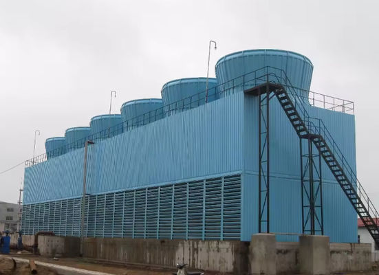 customized FRP GRP Cooling Tower For Power Plant Industry FRP Chilled Water Tower Water Treatment Cooling Tower