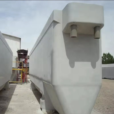 FRP Grp Electrolytic Cell For Copper Lead Nickle Gold Silver Zinc Cobalt Copper Refining Tank