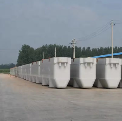 FRP Grp Electrolytic Cell For Copper Lead Nickle Gold Silver Zinc Cobalt Copper Refining Tank