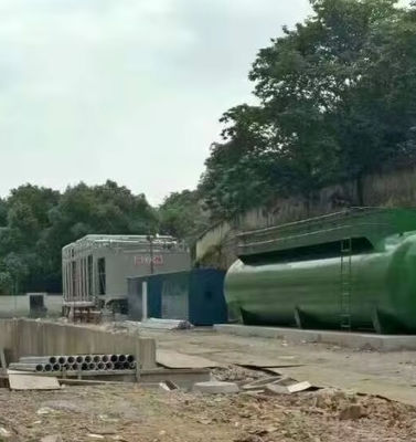 500L/hour Underground Septic Household Septic Tank For Sewage Treatment Toilet FRP Bio biotech Septic tank