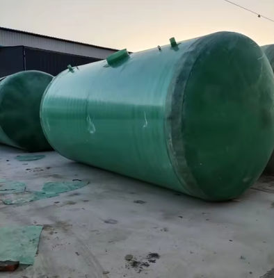 GRP Frp Underground Tank Bio Septic Tank For Camping Sewage Treatment Plant