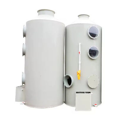 FRP Acid Base Air Purification Industrial Waste Gas Tower Grp Water Gas Scrubbing Tower