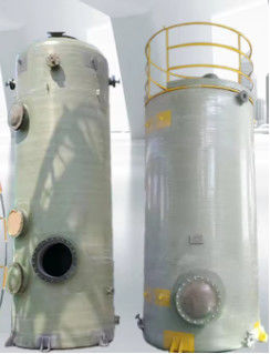 FRP Acid Base Air Purification Industrial Waste Gas Tower Grp Water Gas Scrubbing Tower