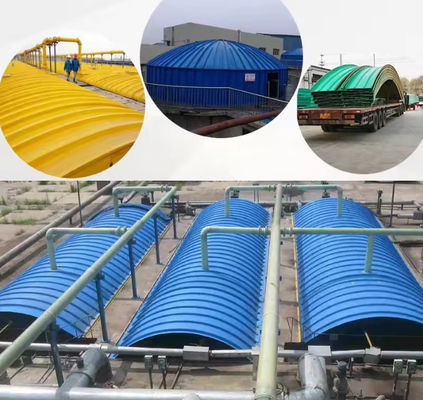 Frp Grp fiberglass hollow cover plate fiberglass sewage pool tank cover fiberboard tank cover  curved or flat customized