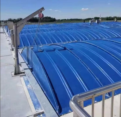Heat Preservation FRP GRP Wastewater Tank Cover Sewage Pool Gas Collecting Hood Cover Plate