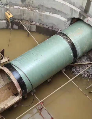 Pipeline Sewage Frp Fiberglass Reinforce Water Pipelines Jacking Pipe For Underground Pipeline For Sunken