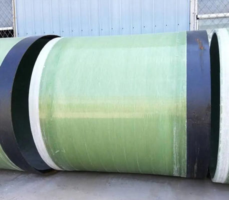 Heat Resistant Frp Fiberglass Pipe Glass Fiber Winding Pipe Underground Pipeline Construction Jacking Pipe