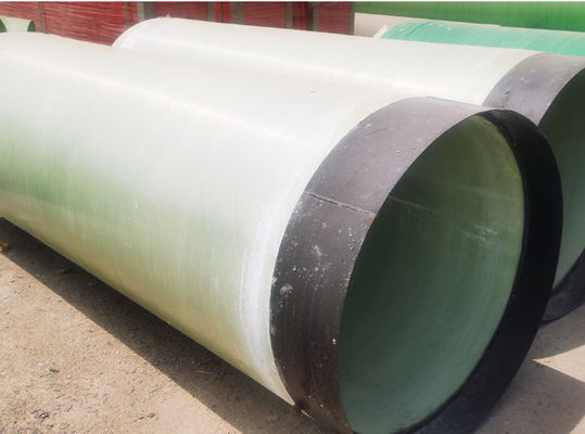 Heat Resistant Frp Fiberglass Pipe Glass Fiber Winding Pipe Underground Pipeline Construction Jacking Pipe