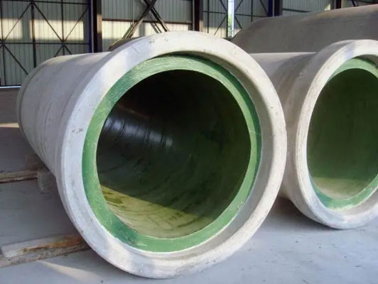 Heat Resistant Frp Fiberglass Pipe Glass Fiber Winding Pipe Underground Pipeline Construction Jacking Pipe