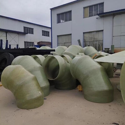 Anti Corrosion High Strength FRP GRP Shrimp Fiberglass Elbow Variable Diamenter Irregular Amorphous Elbow