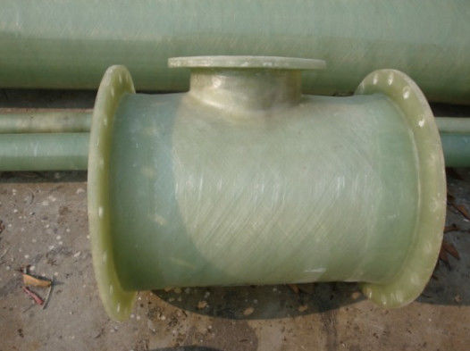 Customized Dimension And Color Frp Pipe Fittings For Sewage Treatment In Garbage Disposal Stations
