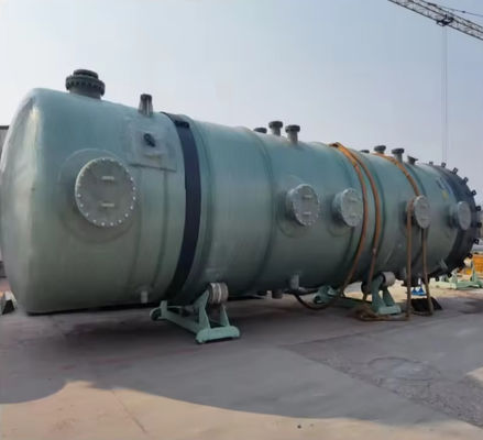 Wet scrubber voor ketel, rookgas ontzwaveling toren FRP Milieuefficiënt rookgas ontzwaveling So2