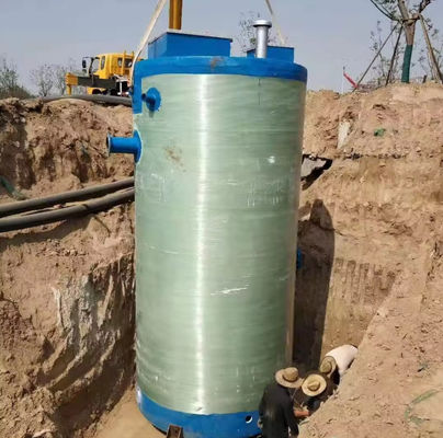Huge Capacity Integrated Sewage Lifting Station Prefabricated Wastewater Pump Station