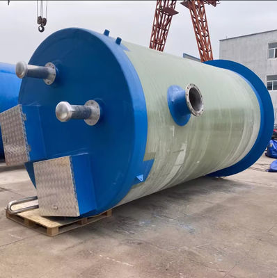 Geïntegreerd pompstation voor geprefabriceerde FRP-installaties