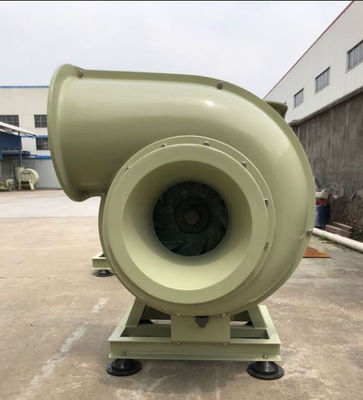 High Wind Power Low Noise Round Frp Centrifugal Blower Fan High Strength Anti Corrosion Not Easy To Aging
