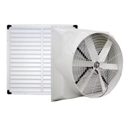 Roof Ventilation Wall Mounted FRP Negative Pressure Fan Fiber Glass Exhaust Fan