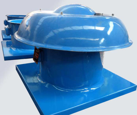 Low Noise FRP Axial Roof Ventilator Fan Enhanced Anti Corrosion Frp Exhaust Fan