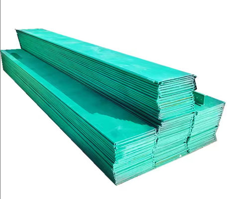 FRP GRP Outside Electrical Ducting Standard Size 200x100 Electric Wires Installation As Request Thickness 0.6mm~2mm