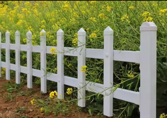 Pretty Fiberglass Fence Provide Customization Garden Fence FRP GRP Handrail Accepted Customized As Order