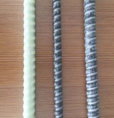 High Strength Corrosion Resistant Gfrp Fibreglass Rebar All Size Long Service Life