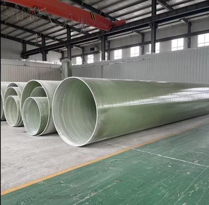 High quality Fiberglass Glass Fiber Reinforced Frp Plastics Mortar Pipes