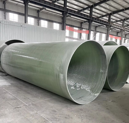High quality Fiberglass Glass Fiber Reinforced Frp Plastics Mortar Pipes